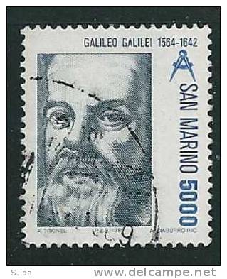 Saint-Marin 1982 Galileo Galilei - Oblitérés