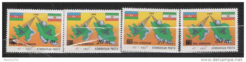 1994 - N. 122/25** (CATALOGO UNIFICATO) - Azerbaiján