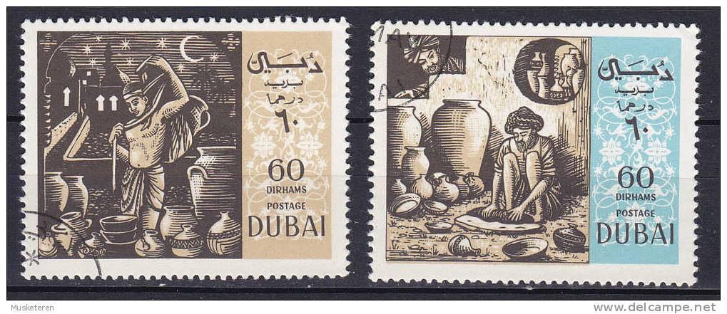 Dubai 1967 Mi. 269-70 Omar Chajjam Arab Philosopher And Poet - Dubai