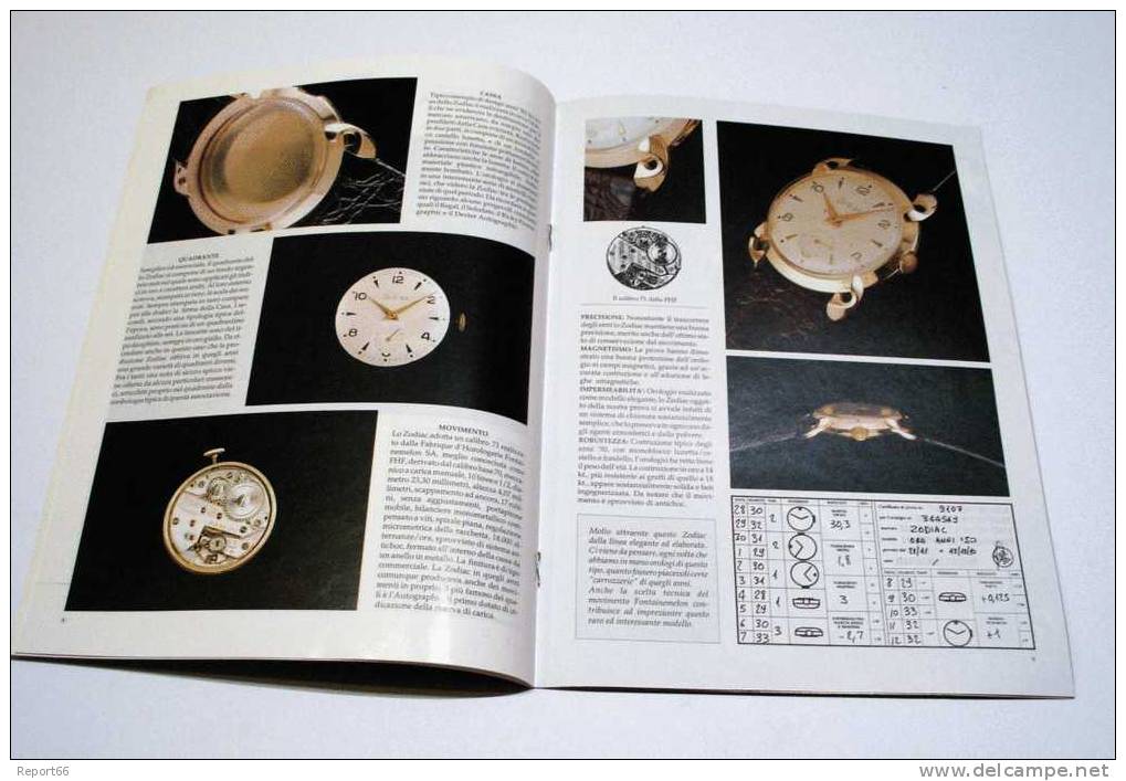 ZODIAC CATALOGO  UFFICIALE ANNO 1991- CONDIZIONI ECCELLENTI ZODIAC WATCH - Altri & Non Classificati