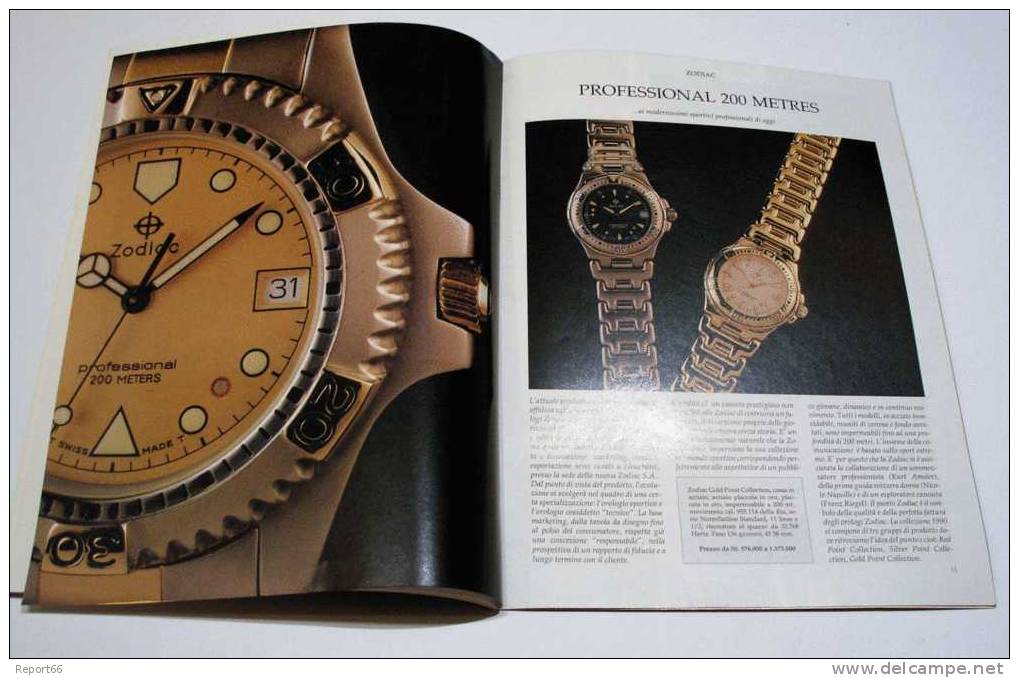 ZODIAC CATALOGO  UFFICIALE ANNO 1991- CONDIZIONI ECCELLENTI ZODIAC WATCH - Altri & Non Classificati