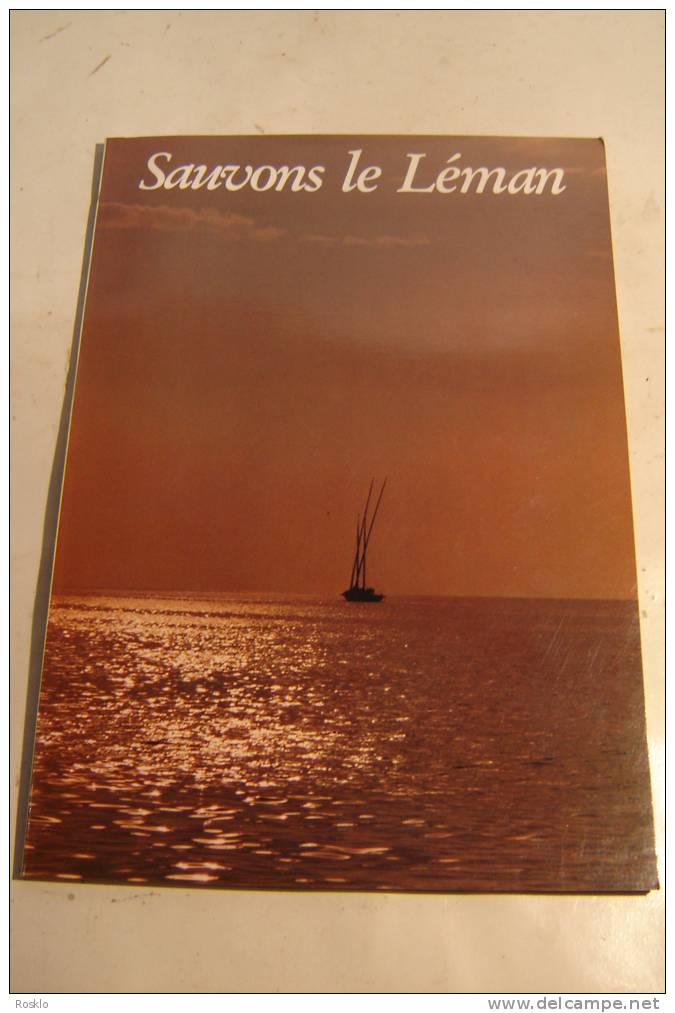 REVUE / SAUVONS LE LEMAN  EDITION 1979 / TRES BEL ETAT - Rhône-Alpes