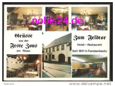 0000361491 41518 Feste Zons Gasthof Zum Feldtor  Ca.1980 - Autres & Non Classés