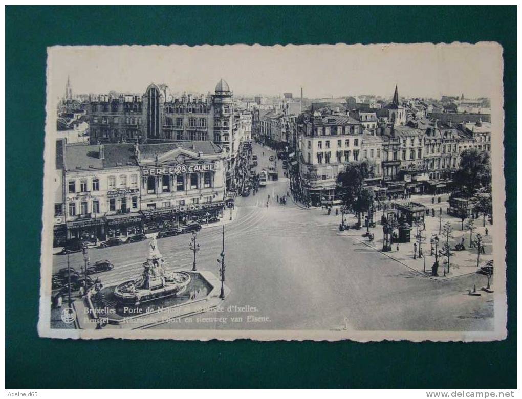 Bruxelles Porte De Namur Et Chaussée D'Ixelles - Prachtstraßen, Boulevards