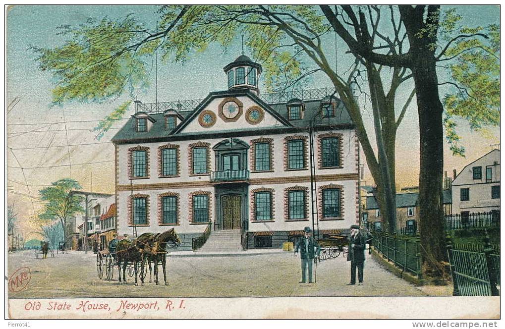 U.S.A.  Old State House, NEWPORT, RHODE ISLAND - Newport