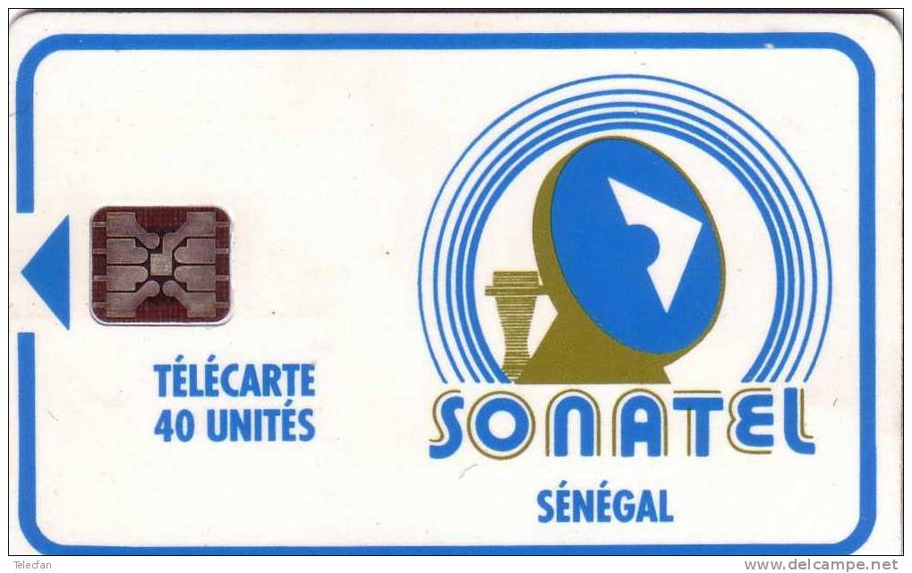 SENEGAL SONATEL 40U SC5 N° 43601 GE UT - Sénégal