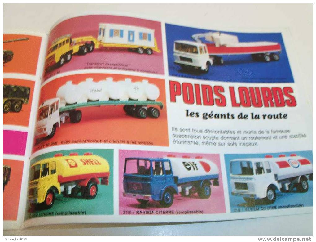 SOLIDO. CATALOGUE 1975. Les Célèbres Miniatures. Fidélité au 1 /43e métal. 24 pages.