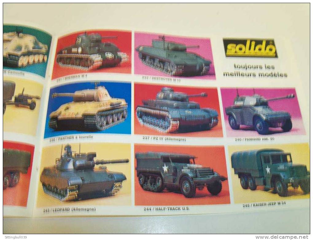 SOLIDO. CATALOGUE 1977. La Collection 1977. Fidélité au 1 /43e métal. 24 pages.