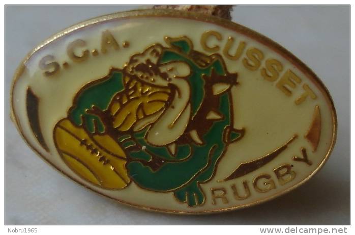 Pin´s Rugby SCA CUSSET - Rugby