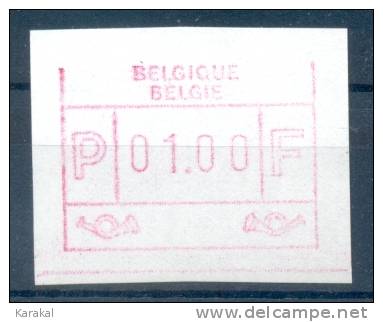 Belgique België ATM ATM57 ZB SM Cadre Supérieur Brisé MNH XX - Andere & Zonder Classificatie