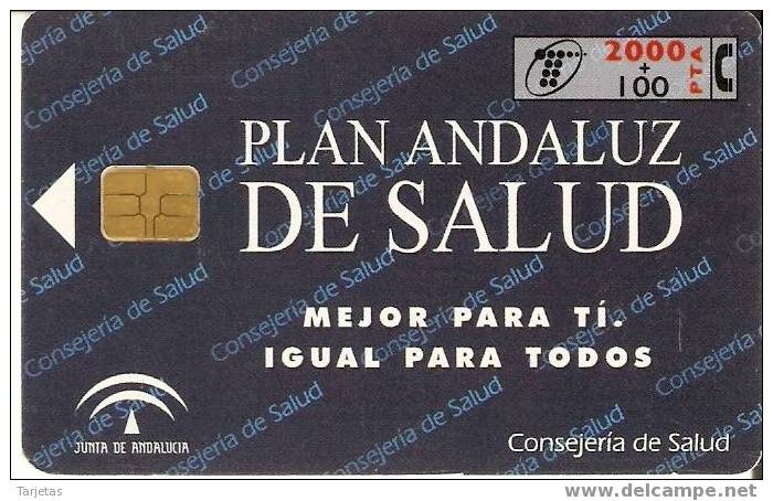 CP-132 PLAN ANDALUZ DE SALUD DE FECHA 9/98 Y TIRADA 96000 - Commemorative Advertisment