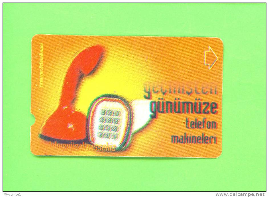 TURKEY  -  Magnetic Phonecard As Scan - Turquie