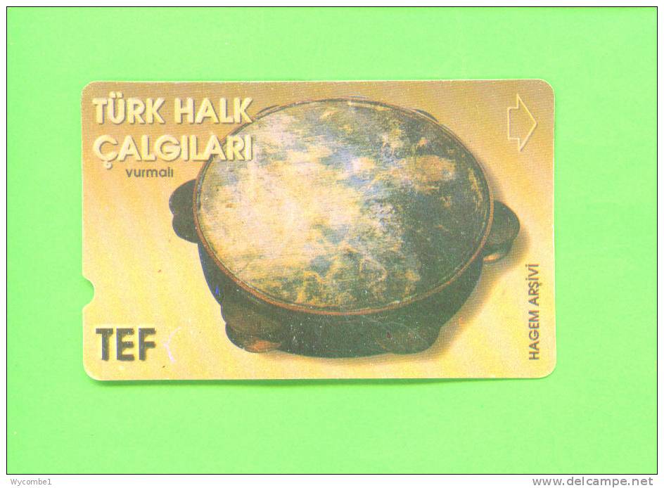 TURKEY  -  Magnetic Phonecard As Scan - Turquie