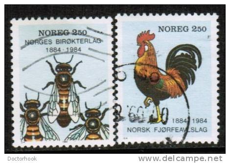 NORWAY   Scott #  845-6  VF USED - Used Stamps