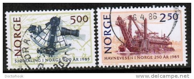 NORWAY   Scott #  869-70  VF USED - Used Stamps