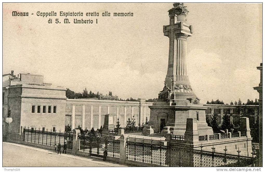 MONZA - Cappella Espiatoria Eretta Alla Memoria Di S. M. Umberto I - CPA Petit Format, Neuve, 2 Scans - Monza