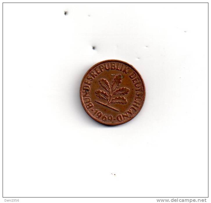 Pièce De 2 Pfennig 1962 - 2 Pfennig