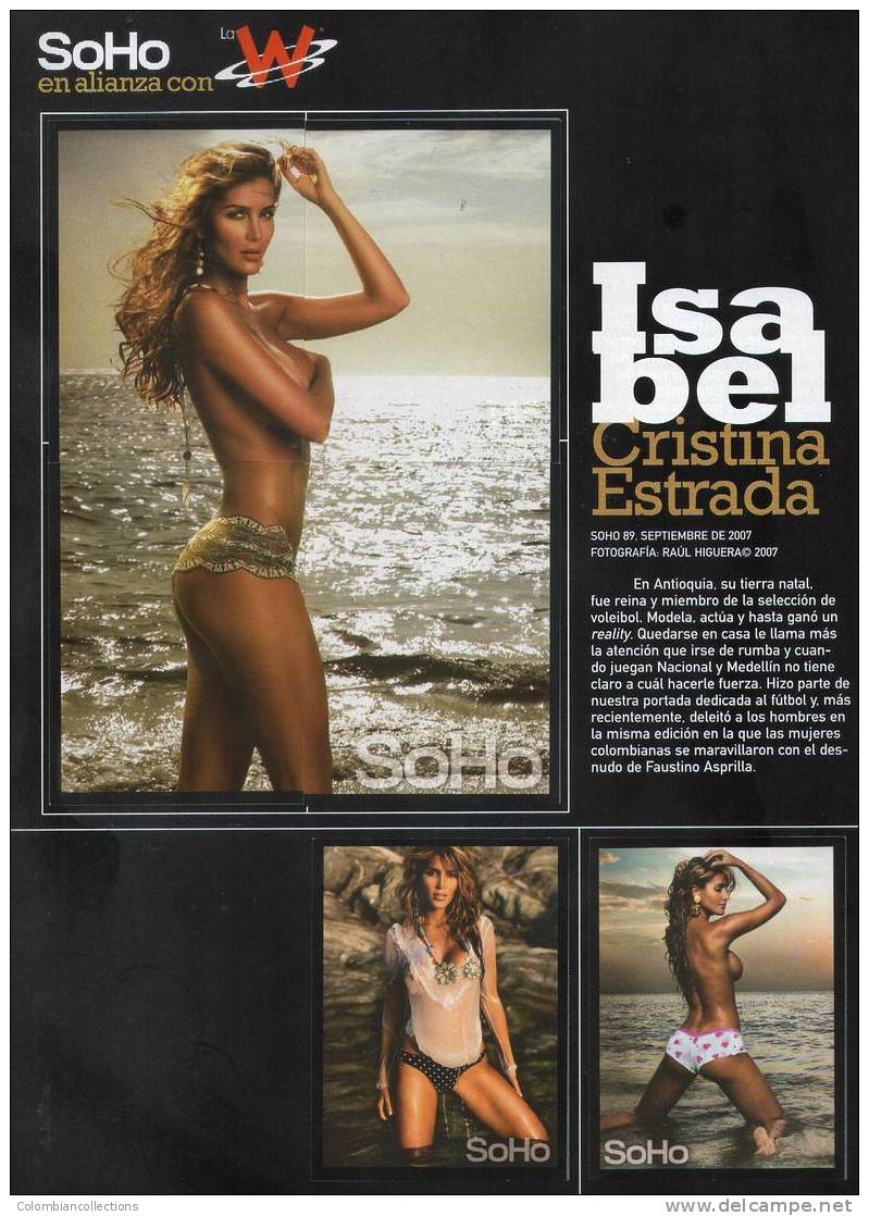 Lote 750a, Colombia, 2007-2009, Album De Autoadhesivas, Soho, Modelos, Mujeres, Woman Album - [4] Tematica