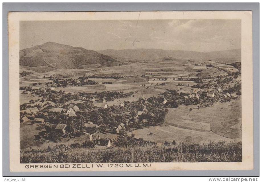 BW GERSGEN Bei Zell Gasthof Löwen 1918-07-16 Foto - Donaueschingen