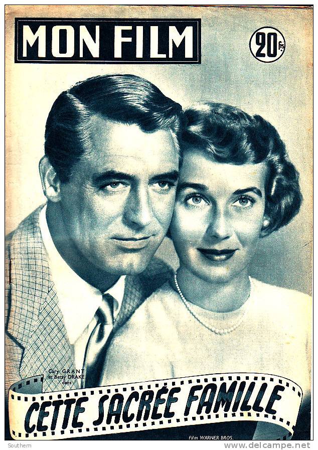 Mon Film  327   26/11/1952   Cette Sacrée Famille  - Cary Grant  Betsy Drake  - Annie Ducaux - Simone Paris - Film/ Televisie