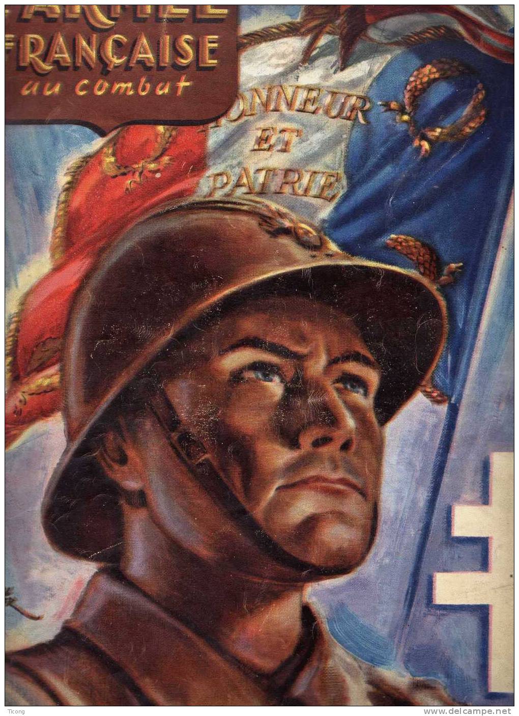 L ARMEE FRANCAISE AU COMBAT NUMERO 2 AVRIL 1945 - DE GAULLE, CAMPAGNE D ITALIE, CHEMINOTS DANS LA RESISTANCE .......... - Français