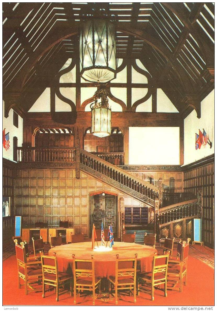 Germany - Potsdam - Cecilienhof - Conference Room - Unused Postcard [P2871] - Potsdam