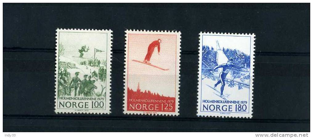 - NORVEGE 1979 . NEUFS SANS CHARNIERE - Unused Stamps