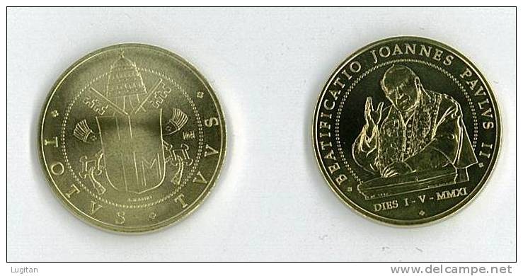 Numismatik - IPZS Offizielle Medaille Für Die Seligsprechung Von Papst Johannes Paul II. - 1. Mai 2011 - Altri & Non Classificati