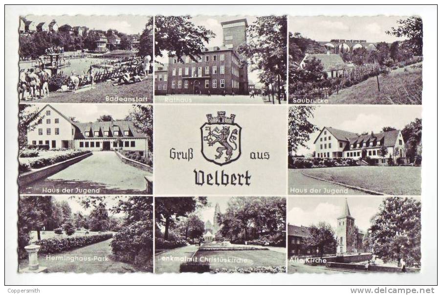 Velbert   Postkarte / Postcard  1960s - Velbert