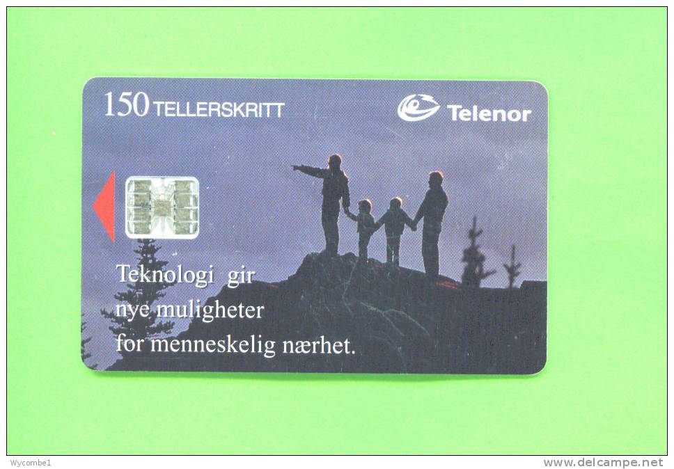 NORWAY  -  Chip Phonecard As Scan - Norwegen