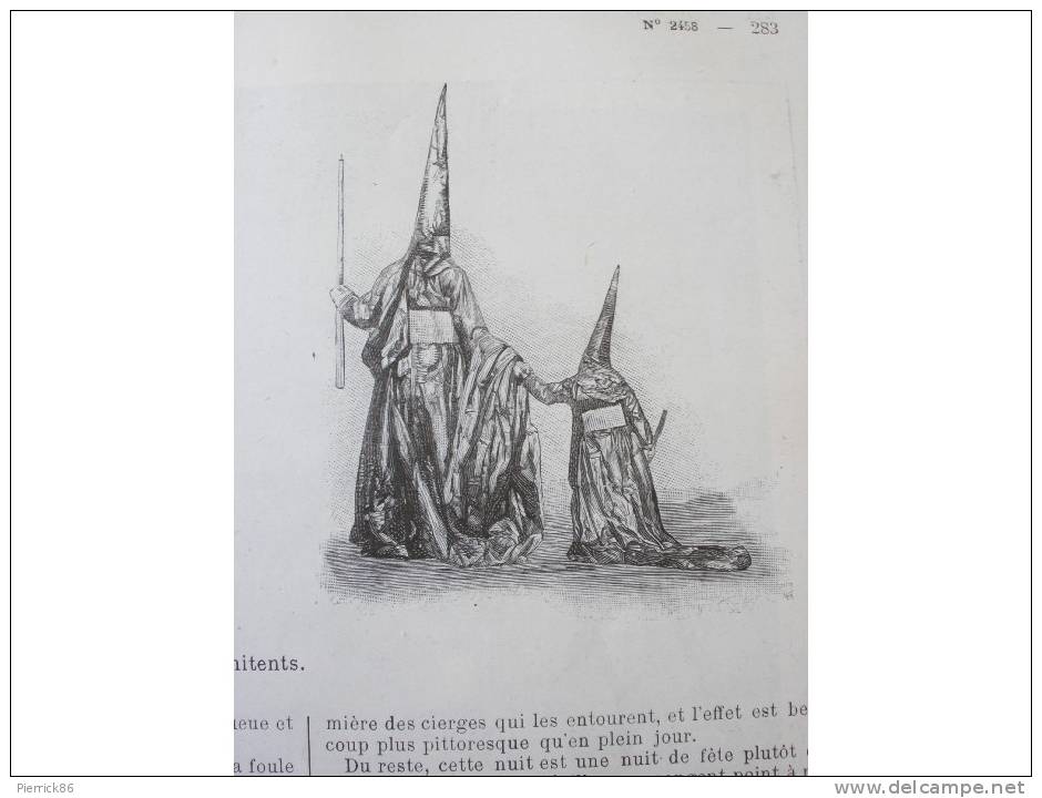 1890 Mme MELBA SEMAINE SAINTE A SEVILLE IMPORTATION DES MOUTONS ABATTOIR DE LA VILLETTE FUSIL ARMEE ALLEMANDE MOD 1888