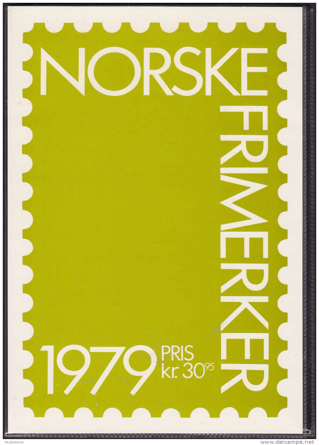 Norway Full Year 1979 Incl. Official Stamp (2 Scans) MNH** - Années Complètes