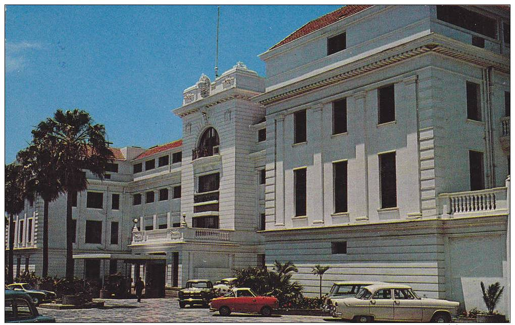 Hotel Polana, Entrada E Parte Fonteira Do Edificio, Lourenço Marques, Mozambique, 1940-1960s - Mozambique