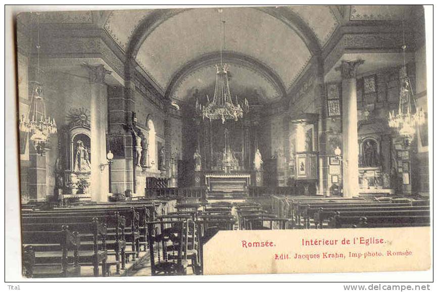 D5326 - Romsée - Interieur De L' Eglise - Fléron