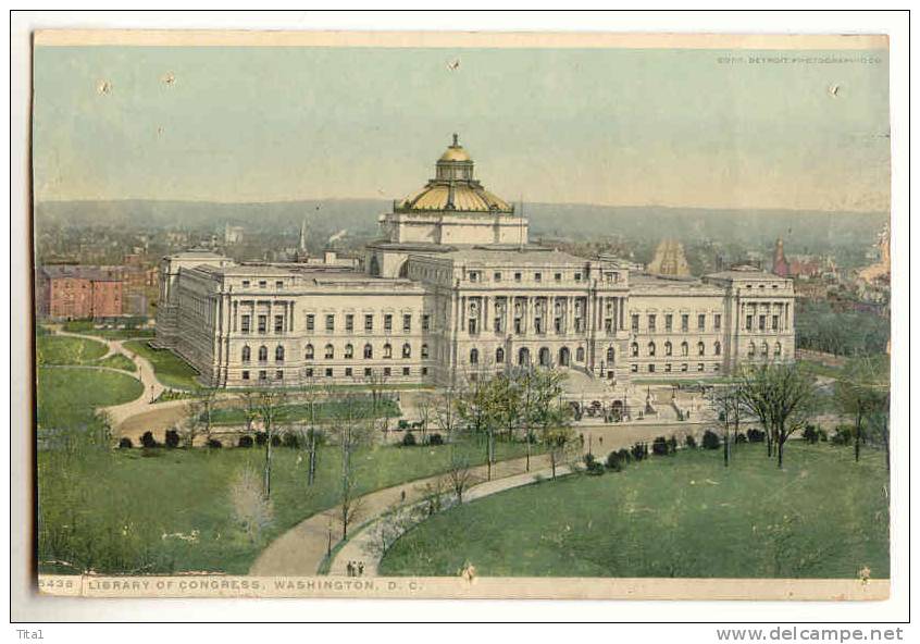 D5362 -  Washington - Library Of Congress - Washington DC