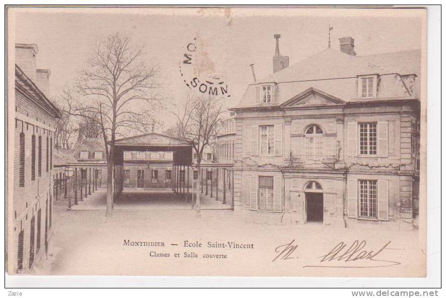 80.204/ MONTDIDIER - Ecole St Vincent Classes Et Salle Couverte - Montdidier