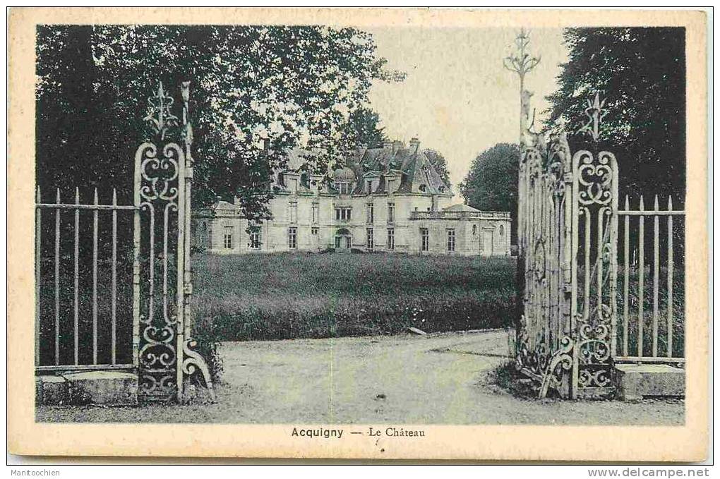 DEP 27 ACQUIGNY LE CHATEAU - Acquigny