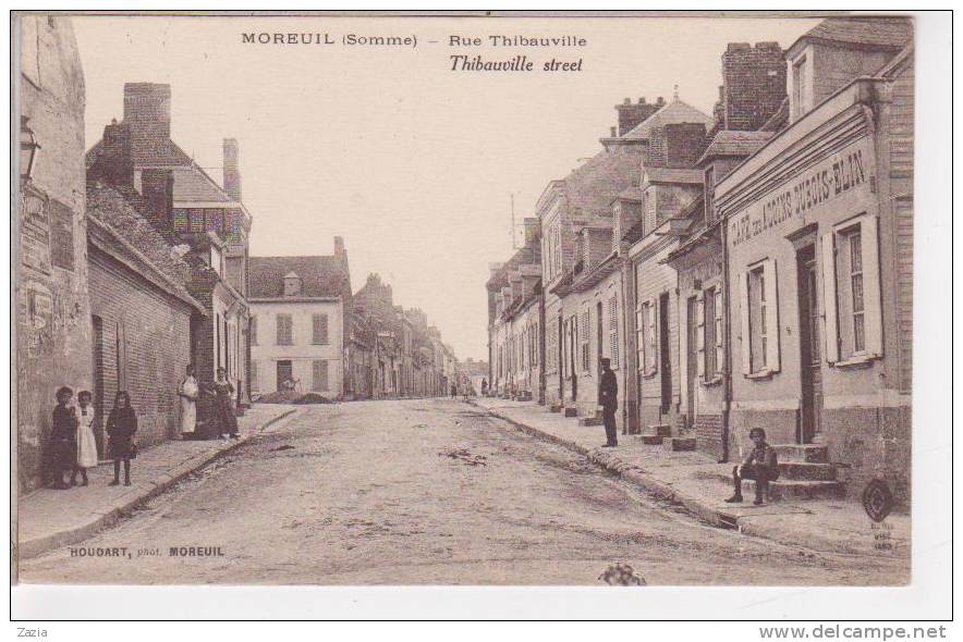 80.211/ MOREUIL - Rue Thibauville - Moreuil