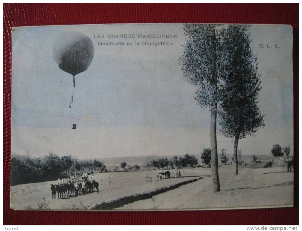 Manoeuvre De La Montgolfière - Fesselballons