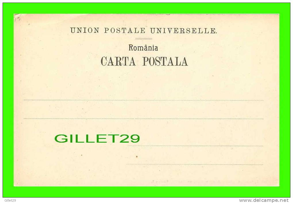 BUCARESTI, ROMANIA - PALATUL POSTELOR - EDITURA, AD. MAIER & D. STERN - UNDIVIDED BACK - - Roumanie