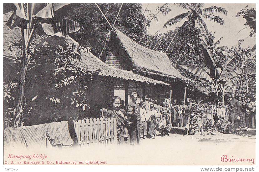 Indonésie -  Ile De Java -  Buitenzorg - Kampongkiekje - Village - Indonésie