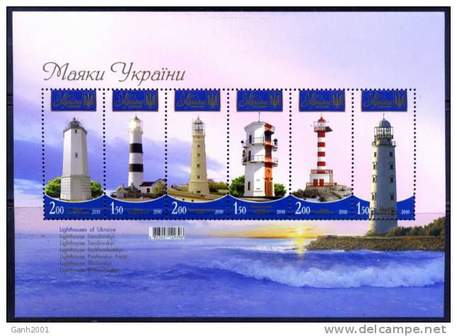 UCRANIA 2010 UKRAINE / FAROS Lighthouses / C3018 - Faros