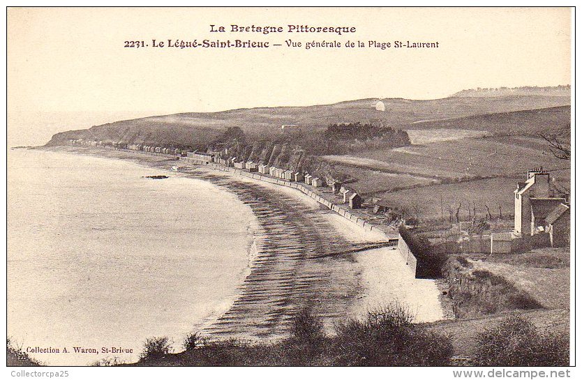 La Bretagne Pittoresque - 2231 - Le Légué Saint Brieuc - Vue Générale De La Plage Saint Laurent - Autres & Non Classés