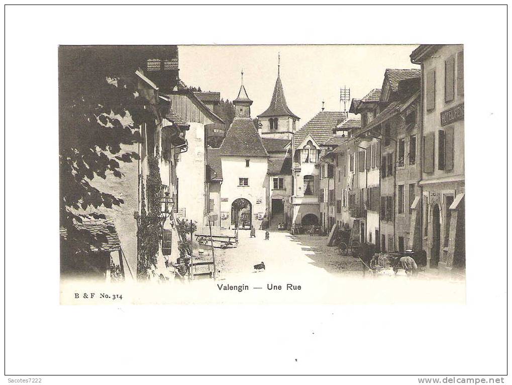 VALENGIN - Une Rue - - Engi