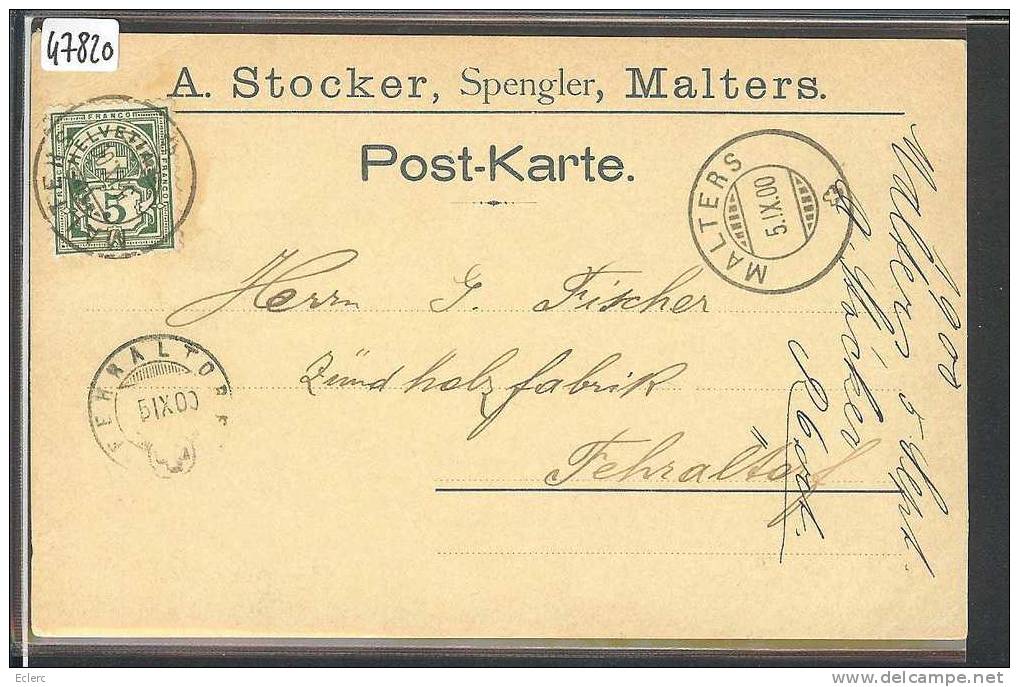 MALTERS - A. STOCKER SPENGLER - TB - Malters