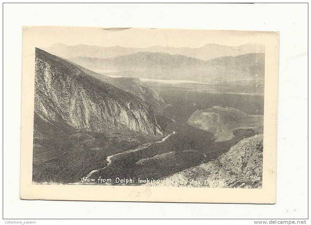 Cp, Etats-Unis, Delphi, View From Delphi Lookink Towards Ited - Sonstige & Ohne Zuordnung