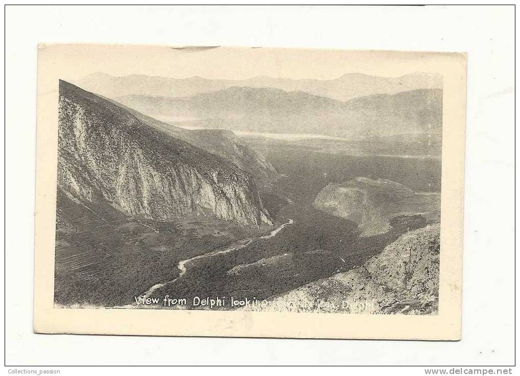 Cp, Etats-Unis, Delphi, View From Delphi Lookink Towards Ited - Andere & Zonder Classificatie