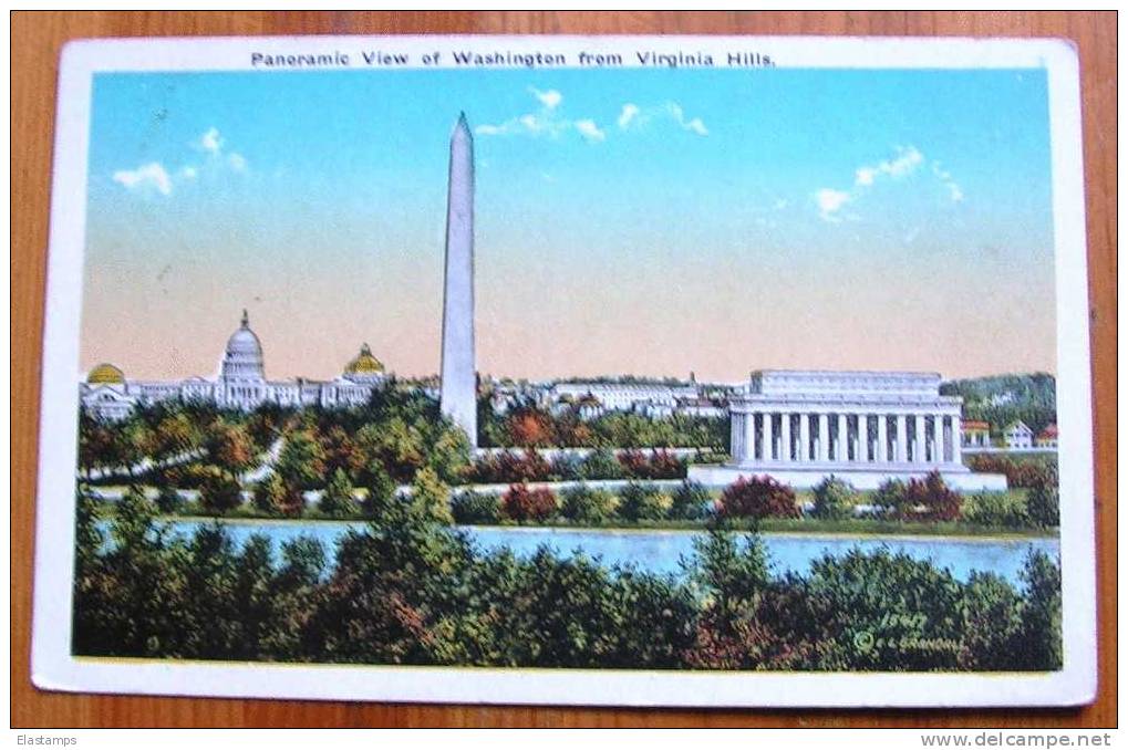 == USA , Washington  Panorama .. * - Washington DC