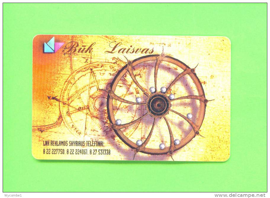 LITHUANIA  -  Chip Phonecard As Scan - Litouwen