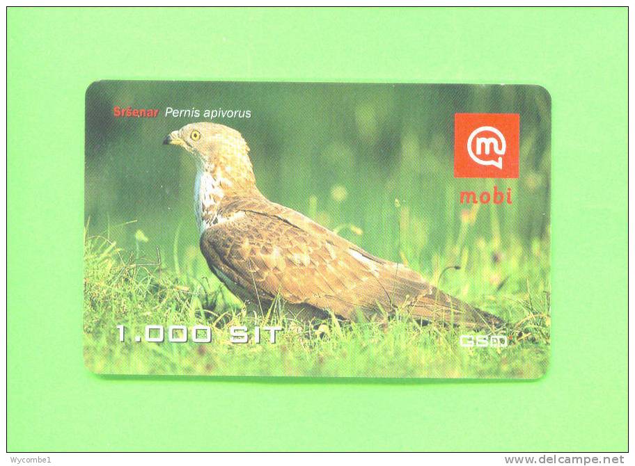 SLOVENIA  -  Remote Mobitel Phonecard/Bird - Slovénie